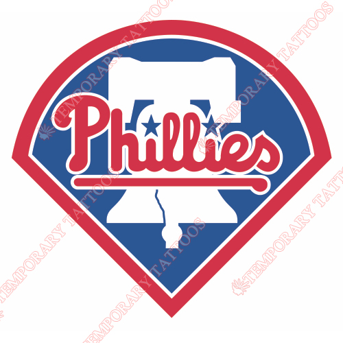 Philadelphia Phillies Customize Temporary Tattoos Stickers NO.1823